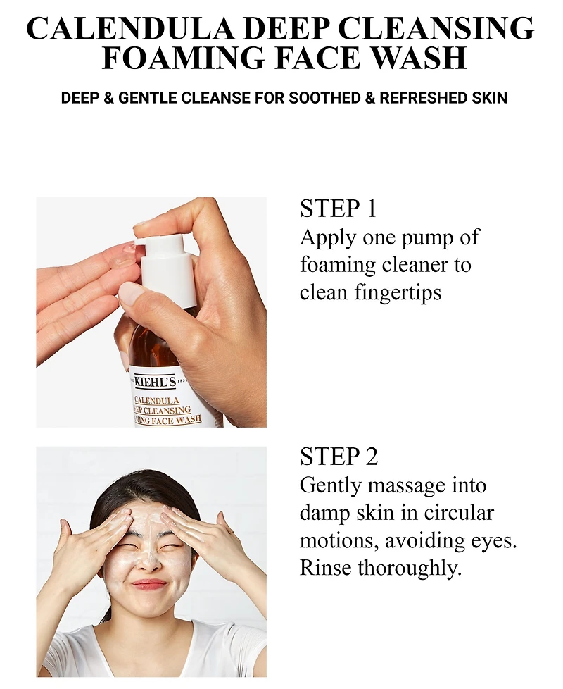 Kiehl's Since 1851 Calendula Deep Cleansing Foaming Face Wash