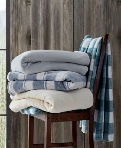 Eddie Bauer Ultra Soft Plush Fleece Blankets
