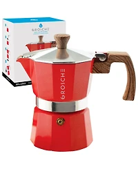 Grosche Milano Stovetop Espresso Maker Moka Pot 3 Cup 5 oz