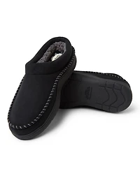 Dearfoams Men's Thompson Moccasin Toe Clog House Shoe Slipper