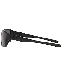 Oakley Men's Rectangle Sunglasses, OO9247 57 Chainlink