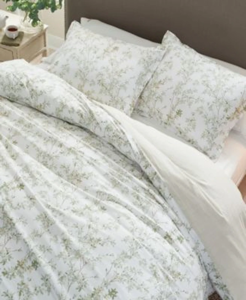 Laura Ashley Lindy Cotton Reversible Duvet Cover Sets