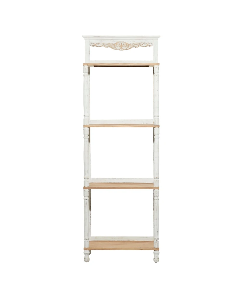 Wood Farmhouse Shelving Unit