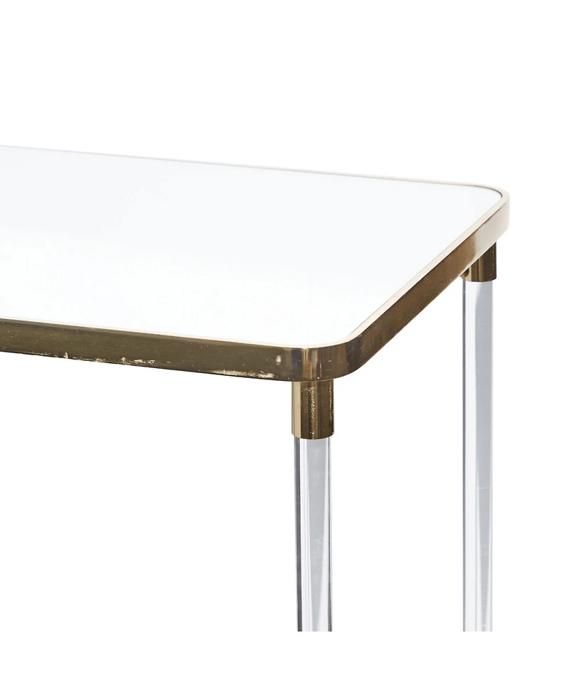 Contemporary Acrylic Console Table