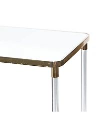 Contemporary Acrylic Console Table
