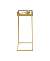 Metal Contemporary Accent Table
