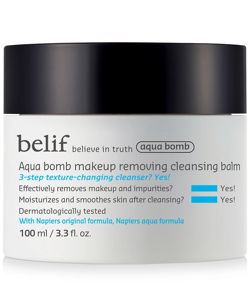 belif Aqua Bomb Makeup Removing Cleansing Balm