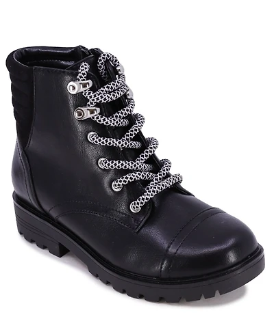 Sugar Little and Big Girls Pionono Combat Boot
