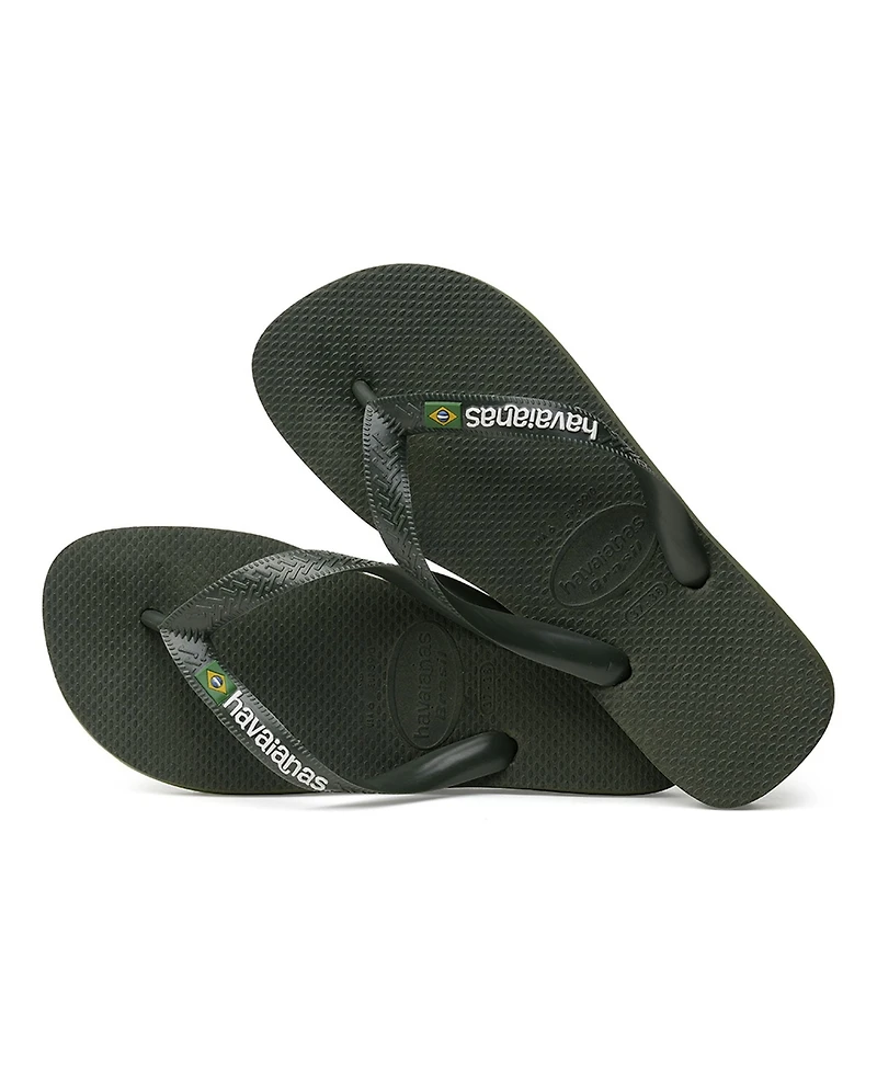Havaianas Men's Brazil Logo Flip-Flop Sandals