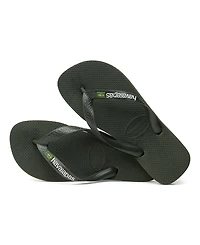 Havaianas Men's Brazil Logo Flip-Flop Sandals
