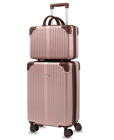 Tresor Carry-on Vanity Trunk Luggage, Set of 2