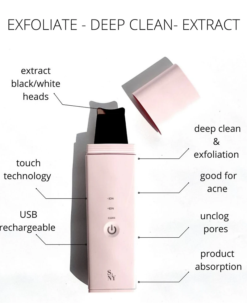Solaris Laboratories Ny The Ultrasonic Exfoliator Spatula with Led