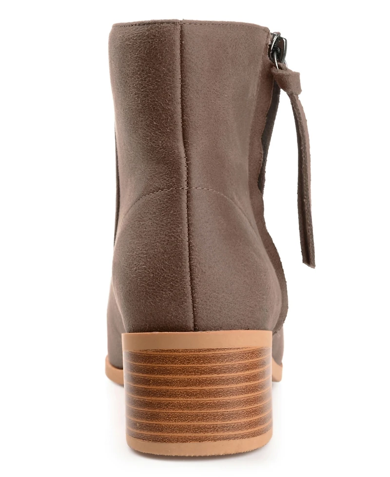 Journee Collection Women's Sadiya Pointed Toe Booties