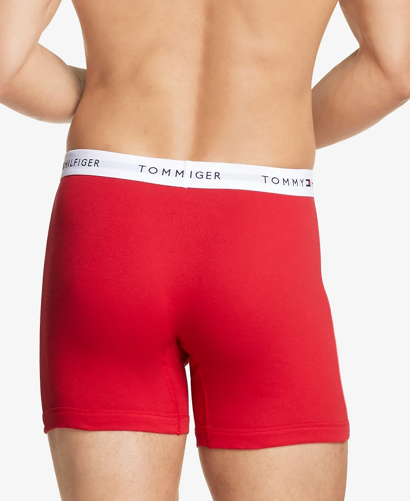 Tommy Hilfiger Men's 3-Pack Classic Cotton Boxer Briefs