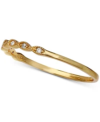 Giani Bernini Cubic Zirconia Beaded Band, Created for Macy's