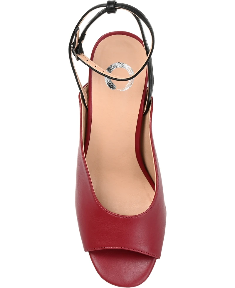 Journee Collection Women's Calypso Block Heels