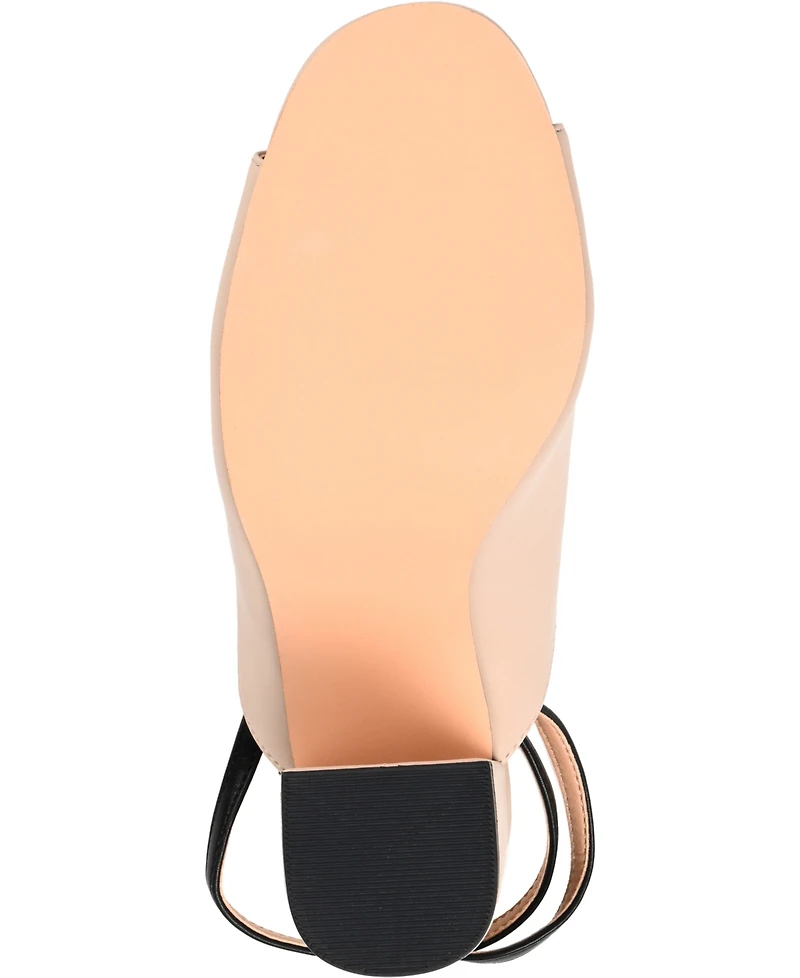 Journee Collection Women's Calypso Block Heels