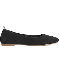 Journee Collection Women's Maryann Knit Round Toe Ballet Flats