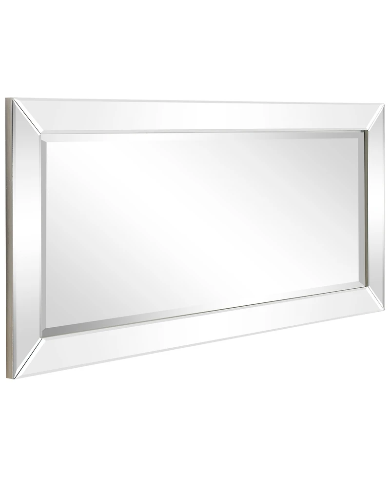 Empire Art Direct Solid Wood Frame Covered with Beveled Clear Mirror Panels - 24" x 54"