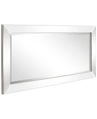 Empire Art Direct Solid Wood Frame Covered with Beveled Clear Mirror Panels - 24" x 54"