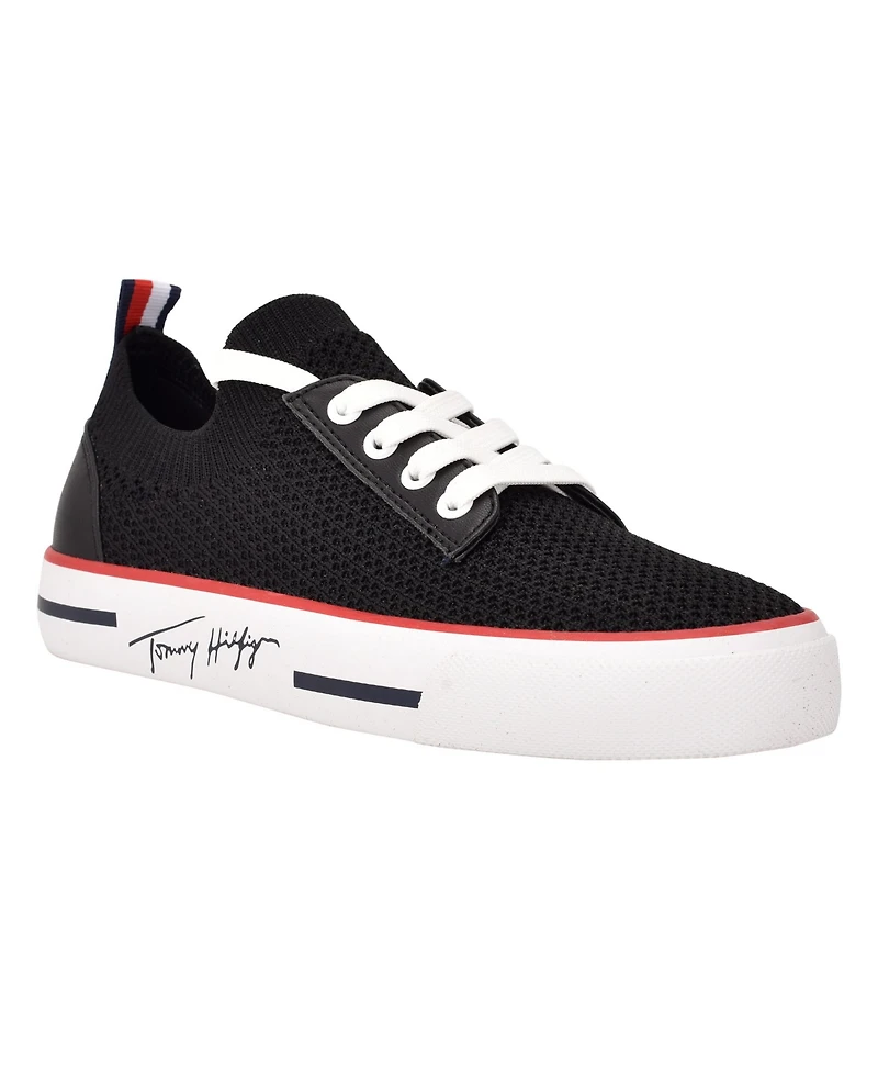 Tommy Hilfiger Women's Gessie Stretch Knit Sneakers