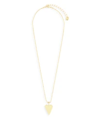 Cameron 14K Gold Plated Heart Charm Pendant Necklace
