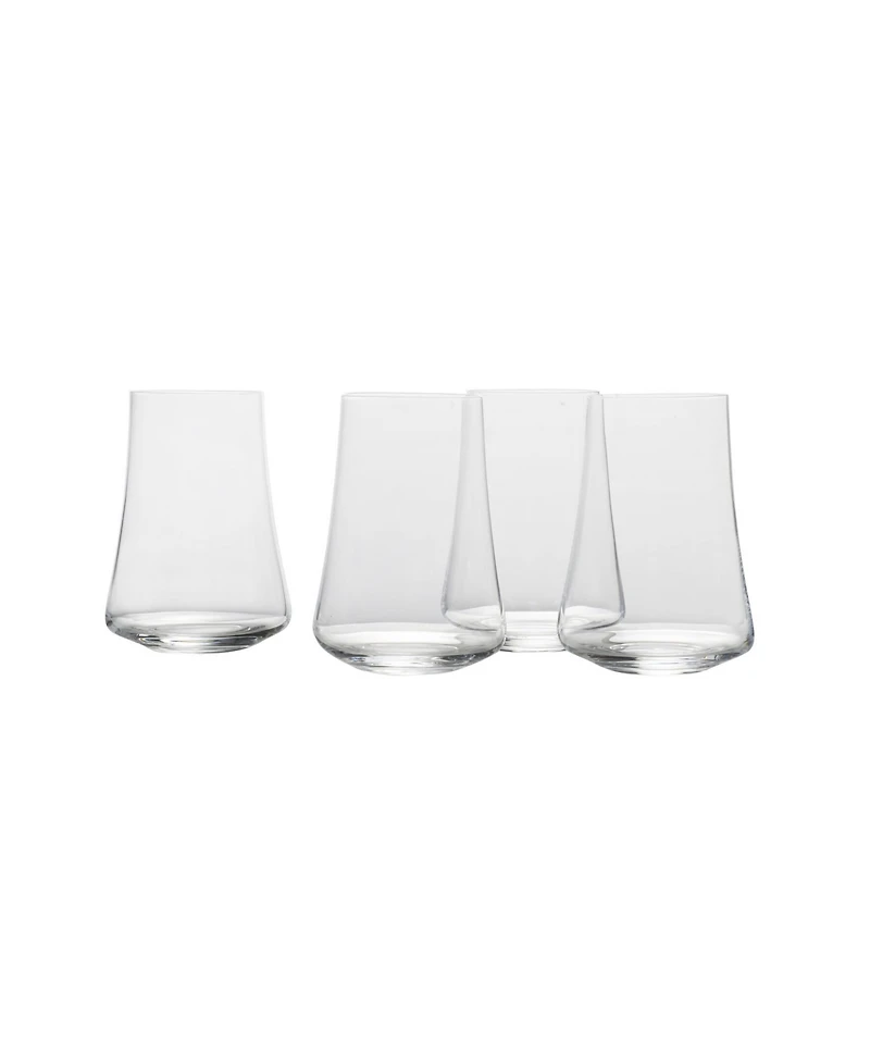 Mikasa Aline Highball Glasses Set of 4, 17 oz