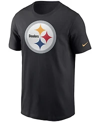 Men's Black Pittsburgh Steelers Primary Logo T-shirt