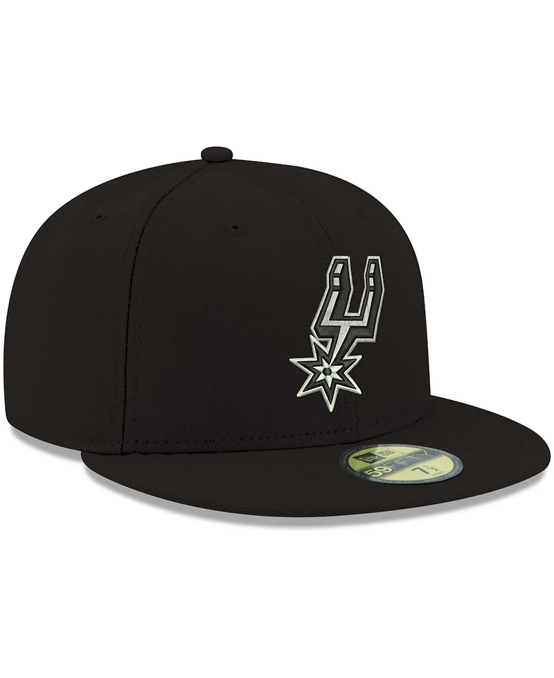New Era Men's San Antonio Spurs Official Team Color 59FIFTY Fitted Cap