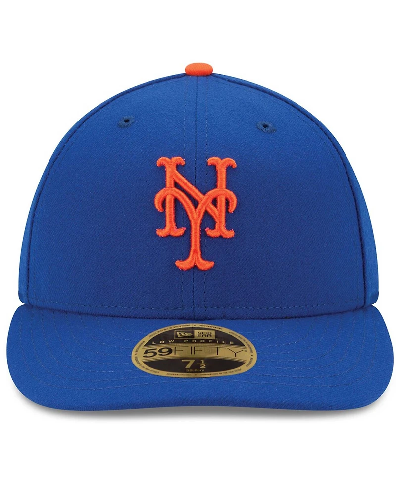 New Era Men's York Mets Authentic Collection On-Field Low Profile Game 59FIFTY Fitted Hat