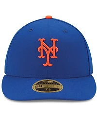 New Era Men's York Mets Authentic Collection On-Field Low Profile Game 59FIFTY Fitted Hat
