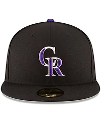 New Era Men's Colorado Rockies Authentic Collection On Field 59FIFTY Structured Hat