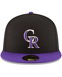 New Era Men's Colorado Rockies Authentic Collection On Field 59FIFTY Structured Cap