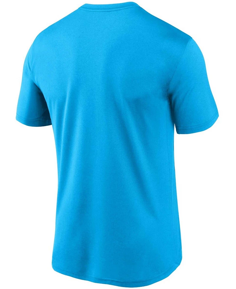 Men's Blue Miami Marlins Wordmark Legend T-shirt