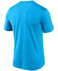 Men's Blue Miami Marlins Wordmark Legend T-shirt