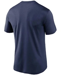 Men's Navy Minnesota Twins Wordmark Legend T-shirt