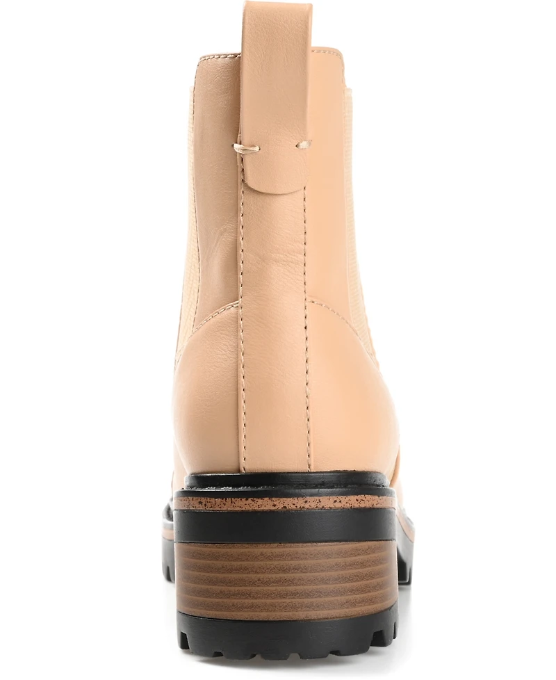 Journee Collection Women's Mirette Lug Sole Bootie