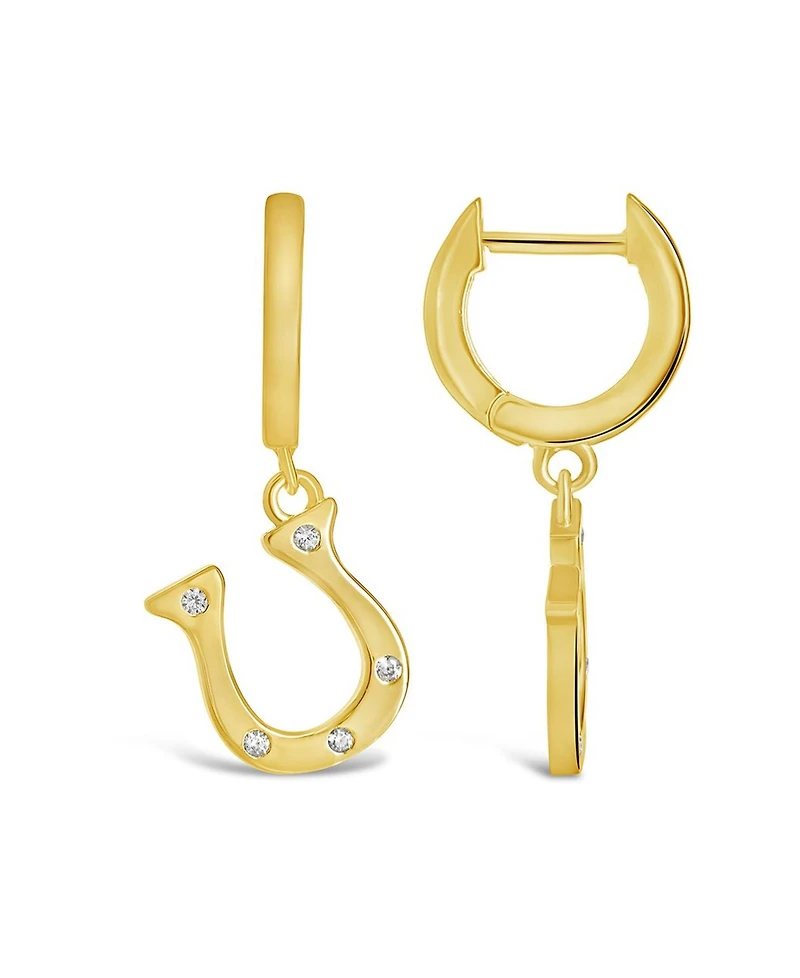 Sterling Forever Women's Kiara Micro Hoop Earrings