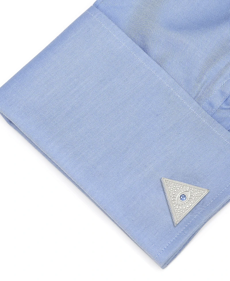 Ox & Bull Trading Co. Men's Evil Eye Amulet Cufflinks