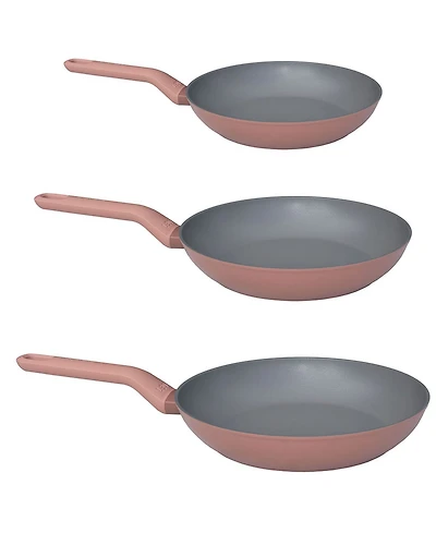 BergHOFF Leo 3Pc Nonstick Fry Pan Set, 8", 10