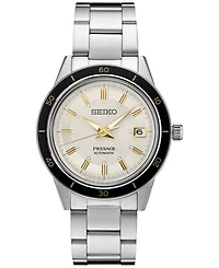 Seiko Men's Automatic Presage Stainless Steel Bracelet Watch 41mm