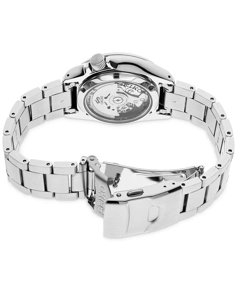 Seiko Men's Automatic 5 Sports Stainless Steel Bracelet Watch 43mm