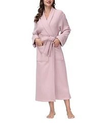 Ink+Ivy Women's Diamond Waffle Look Robe
