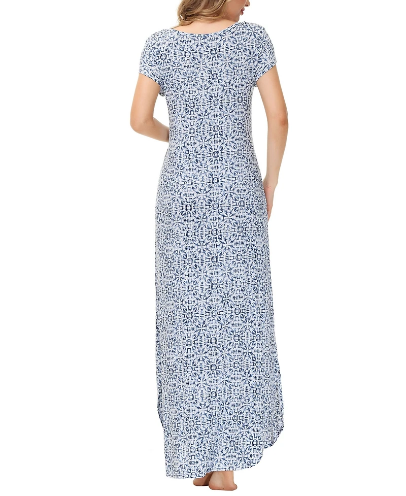 Ink+Ivy Women's Shirttail Dress with Side Seam Pockets