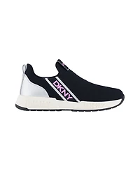 Dkny Toddler Girls Maddie Stripe Slip-On Padded Sneakers