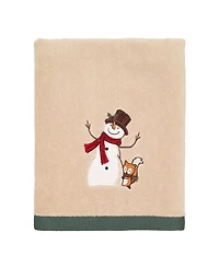 Avanti Friends Gather Holiday Cotton Hand Towel, 16" x 30"
