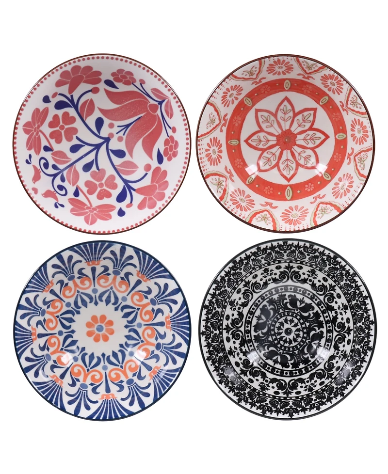 Ooh LaLa Mix and Match 23 Ounce Bowls, Set of 8
