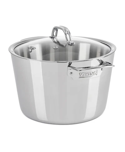Viking Contemporary 3-Ply 8 Quart Stock Pot