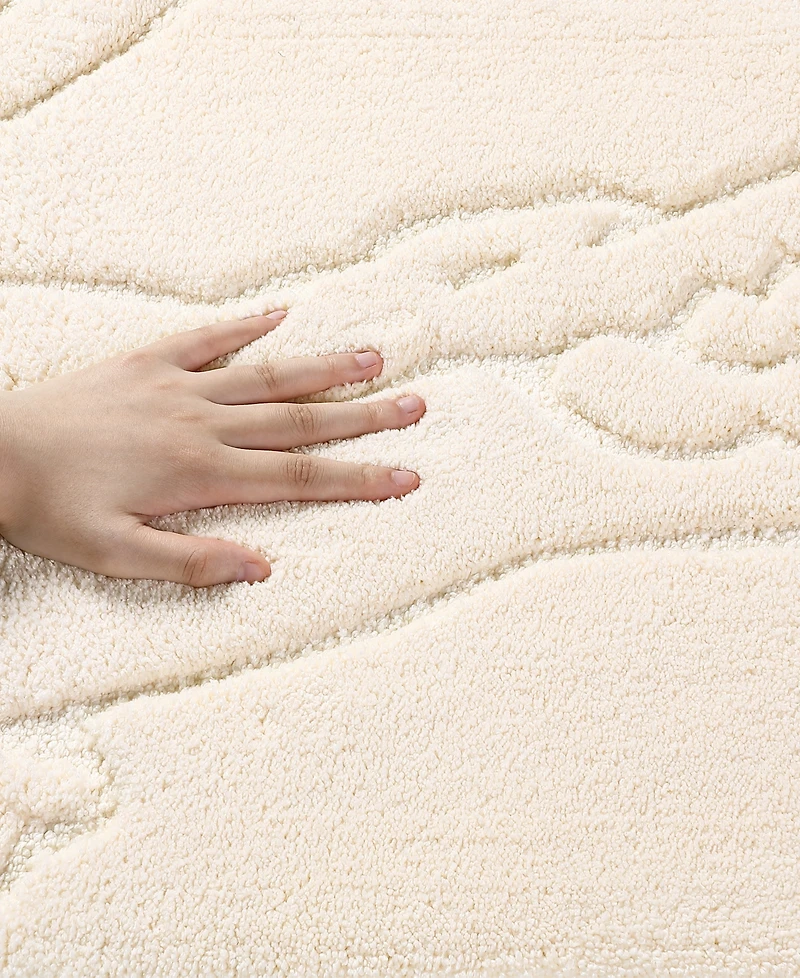 Lacoste Home Heritage Anti-Microbial Bath Rug, 20" x 32"