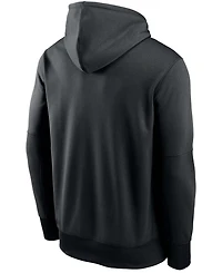 Men's Black Jacksonville Jaguars Fan Gear Primary Logo Therma Performance Pullover Hoodie